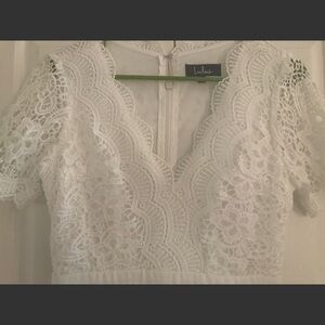 White Lulus Dress